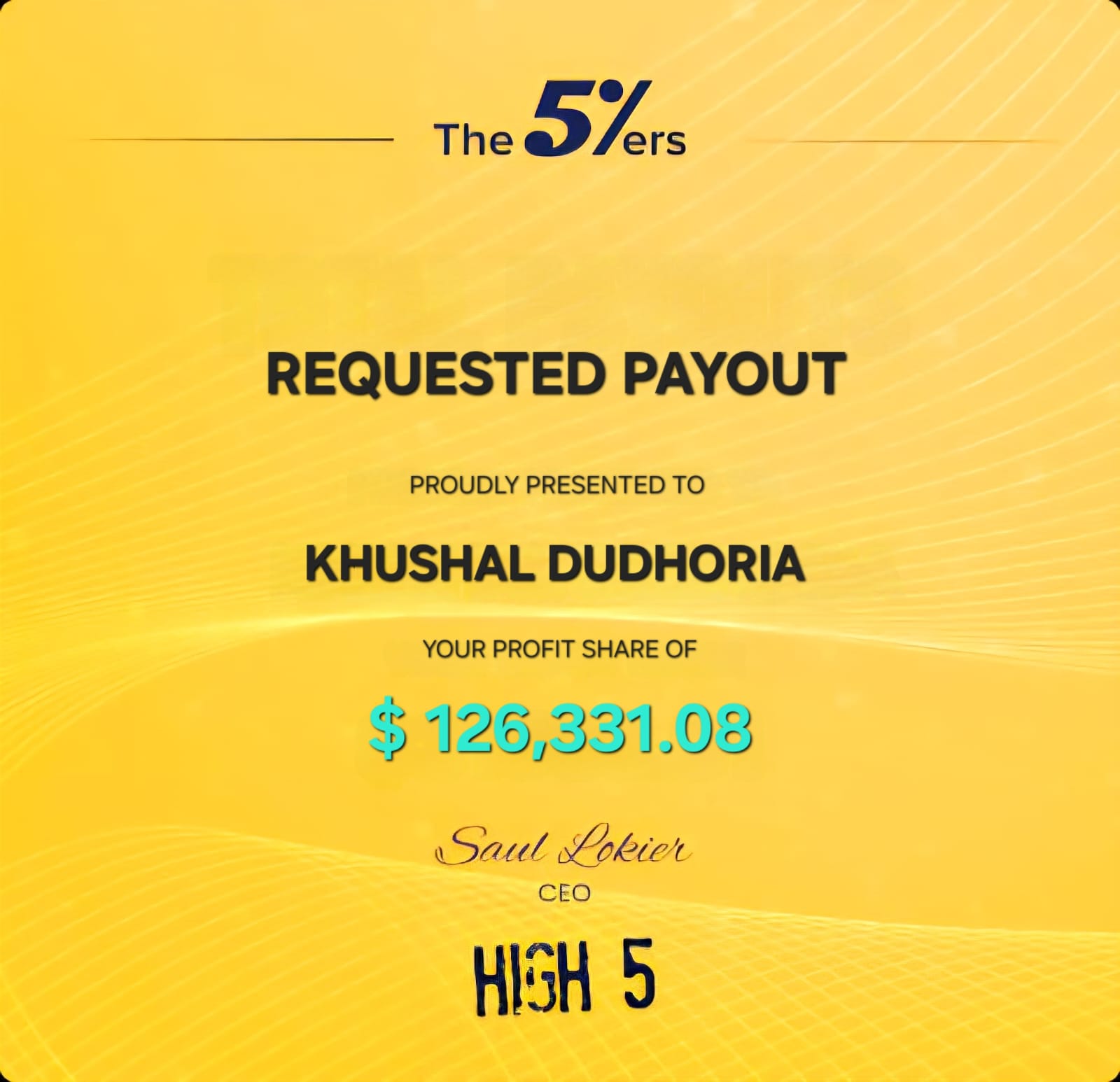 Payout Record
