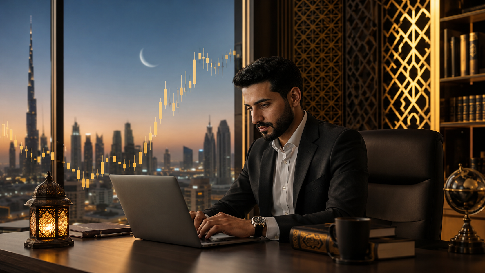 Halal forex trading — Islamic swap-free account UAE — Muslim trader Dubai — .ONE% Capitals